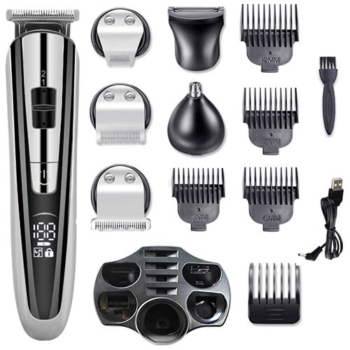 Tondeuse à Cheveux EdorReco® Électrique Multifonction Rechargeable Kit de 5 en 1