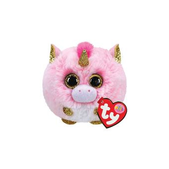 Peluche Ty Puffies Fantasia la licorne
