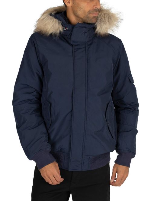 Tommy Jeans Pour des hommes Tech Bomber Jacket, BleuXL