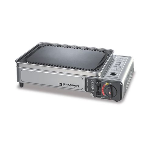 Mini plancha à gaz 2300 W KEMPER - avec mallette de transport - Image 4