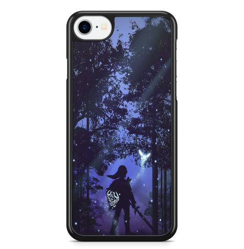 Coque Fifrelin Noire pour iPhone 11 PRO The Legend of Zelda Ocarina of Time Forest Temple