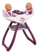 Chaise haute jumeaux 2 en 1 Baby Nurse Smoby