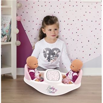Chaise haute jumeaux 2 en 1 Baby Nurse Smoby