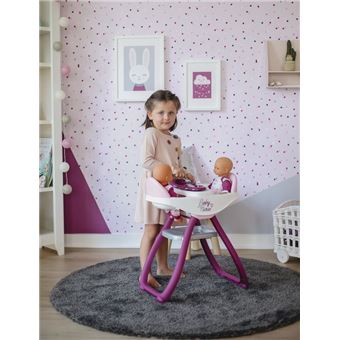 Chaise haute jumeaux 2 en 1 Baby Nurse Smoby