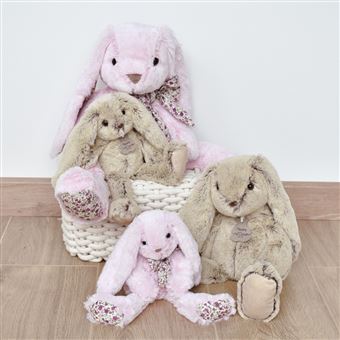 Peluche lapin Histoire d'Ours Petit modèle Copains Câlins