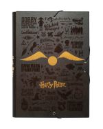 Farde à élastique A4 Harry Potter Vif d'Or