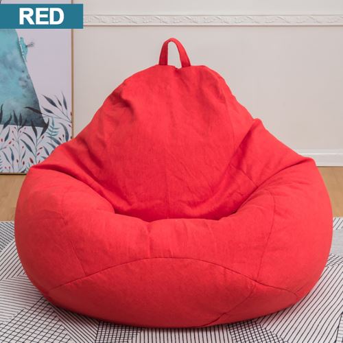 Poire Pouf Déhoussable Coton Canapé paresseux