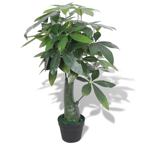Vidaxl - Arbre de la fortune artificiel avec pot 85 cm Vert Vert