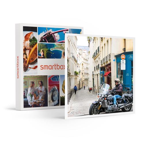 SMARTBOX - Visite unique en side-car du Paris atypique pour 2 personnes - Coffret Cadeau