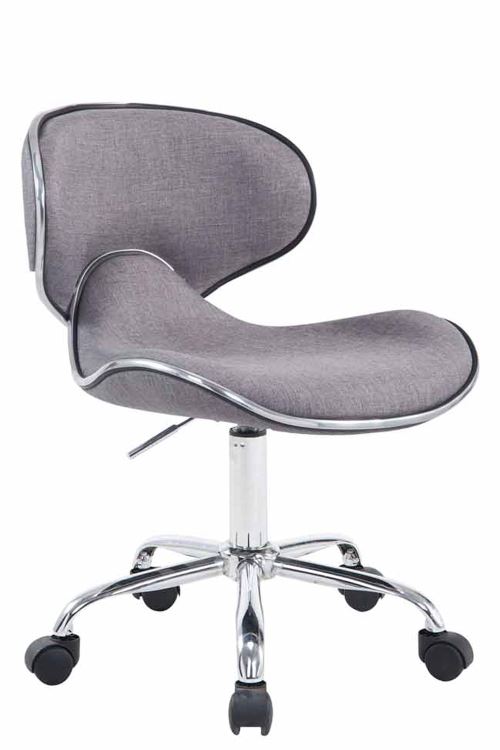 Tabouret de travail Las Vegas V2 en tissu , Gris