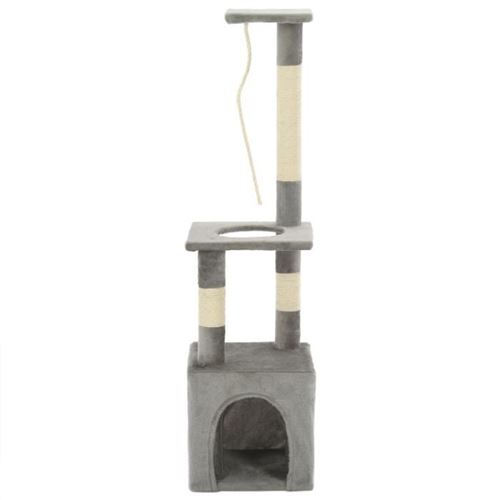 VIDAXL Arbre À Chat Avec Griffoirs En Sisal 109 Cm Gris
