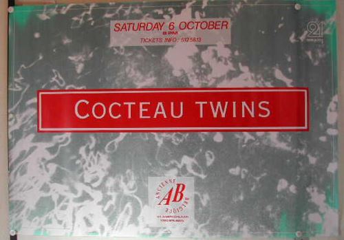 Cocteau Twins - 68x96 cm - AFFICHE / POSTER