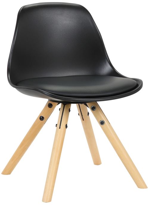 Chaise pour enfants Nakoni , Noir