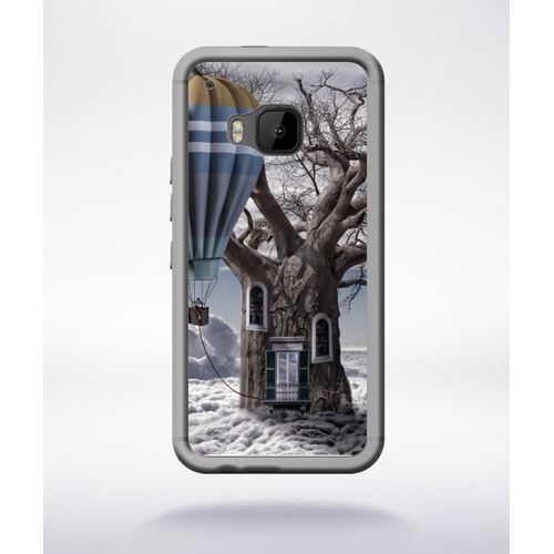 Coque Old Tree Ballon Compatible Htc One M9 Transparent