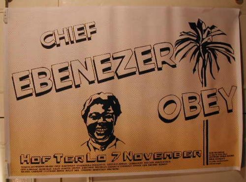 Chief Ebenezer - 70x100 cm - AFFICHE / POSTER