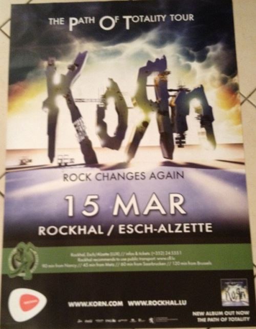 KORN - 70x100 cm - AFFICHE / POSTER