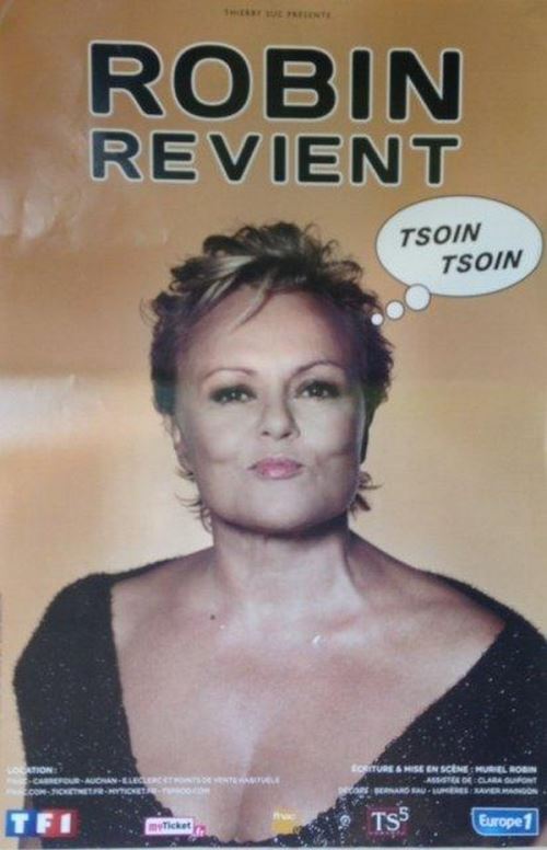 Muriel Robin Revient - 40x60 cm - AFFICHE / POSTER