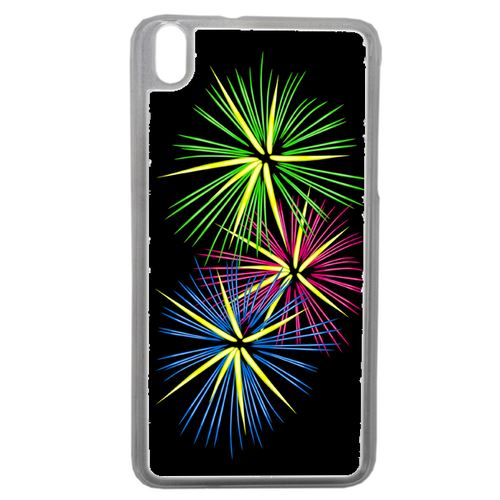 Coque Feu D'artifice Tricolor Compatible Htc Desire 816 Transparent