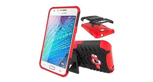 Samsung Galaxy J3 2016 silicone rouge