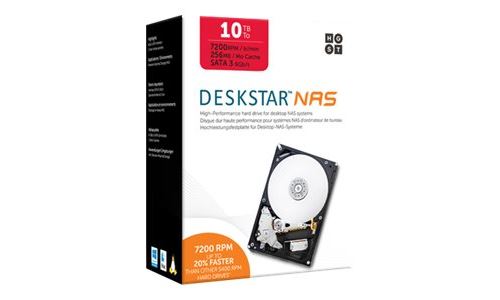 Hgst deskstar nas 10tb 10000go série ata iii disque dur (0s04037)