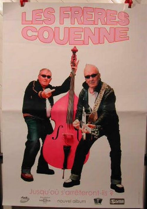 LES FRERES COUENNE - 70X100 cm - AFFICHE / POSTER