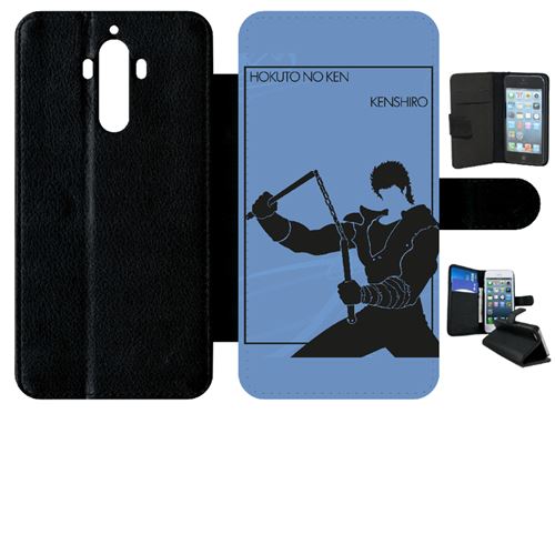 Etui à rabat huawei mate 9 hokuto no ken kenshiro