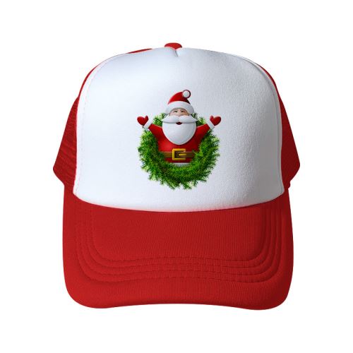Casquette Chapeau de noël pour Enfant Unisexe - Rouge&Blanc #21