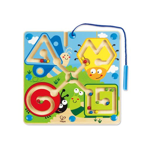 Hape jeu d'adresse Best Bugs Magnetic Maze 25 cm