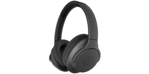 Audio-Technica QuietPoint ATH-ANC700BT - Koptelefoon met micro - over oor - Bluetooth - draadloos - actieve geluidsdemping - 3,5 mm-stekker - zwart