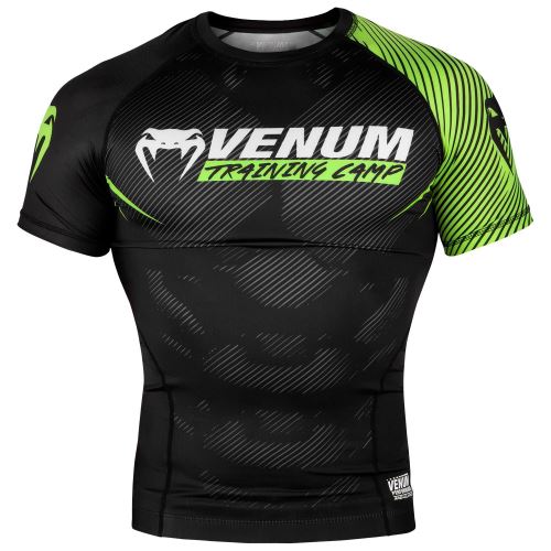 Rashguard Venum training camp 2.0-S-Noir et jaune-S--S-Noir et jaune--------------Noir et jaune-