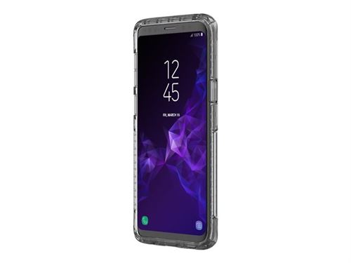 Griffin Survivor Strong - Achterzijde behuizing voor mobiele telefoon - polycarbonaat, thermoplastic polyurethaan (TPU) - transparant - voor Samsung Galaxy S9