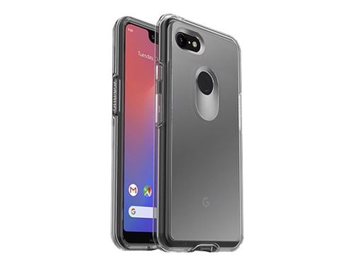 OtterBox Symmetry Series - Achterzijde behuizing voor mobiele telefoon - transparant - voor Google Pixel 3 XL