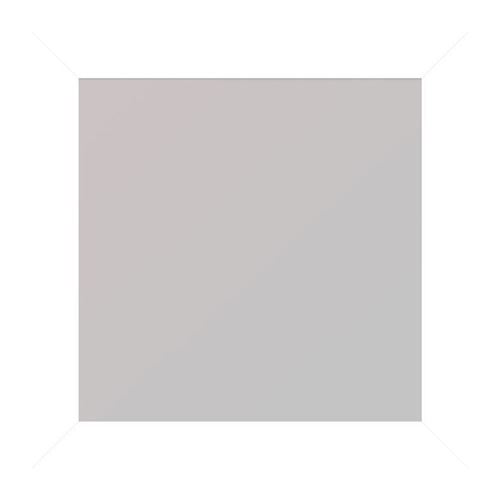 basic miroir rectangulaire 30x30 cm blanc