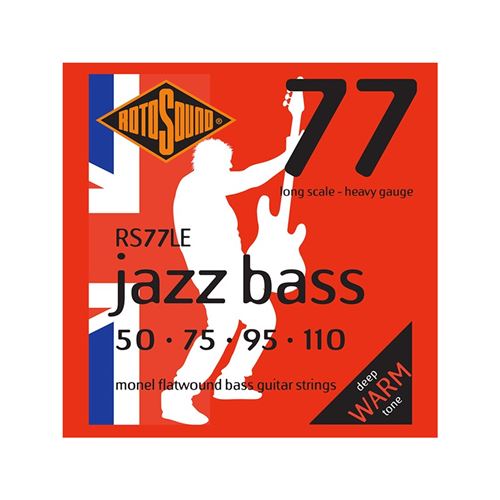 Rotosound RS77LE Jazz bass - Jeu de cordes basse - 50-110