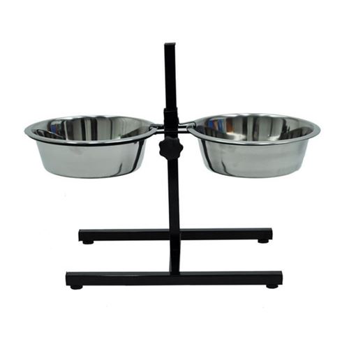 Meilleurs prix pour VADIGRAN Bar avec 2 mangeoires inox - 2 x 4000 ml - Pour chien