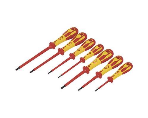 CK Tools T49192D DextroVDE Screwdriver Slotted Parallel & PH Set Of 7
