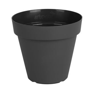ARTEVASI Pot De Fleurs Capri - 50 Cm - Gris Anthracite - Jardinières Et