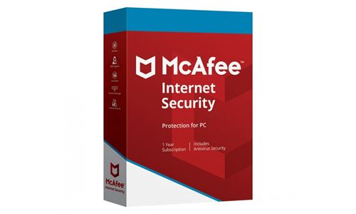 Logiciel antivirus à télécharger Mcafee internet security 2021 - 3 pc 1 an