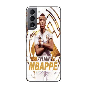 Coque Samsung Galaxy S21 5g Kylian Mbappe Real Madrid wallpaper celebration - 1