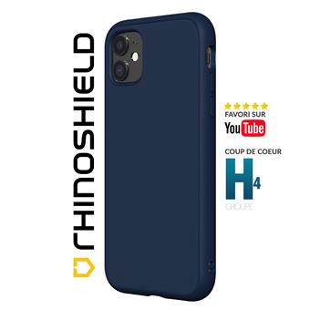 RhinoShield Coque SolidSuit Compatible avec [iPhone 11] - Finition Premium  - Bleu Marine - Coque et étui téléphone mobile - Achat & prix | fnac