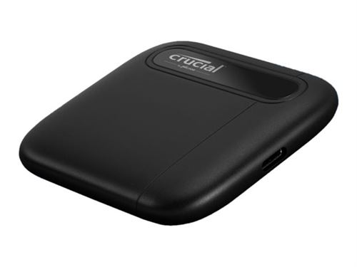 Disque SSD externe portable Crucial X6 CT4000X6SSD9 4 To Noir - Fnac.ch -  SSD externes