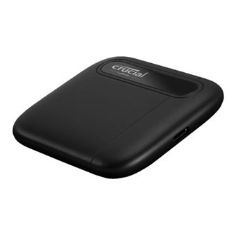 Disque SSD externe portable Crucial X6 CT4000X6SSD9 4 To Noir