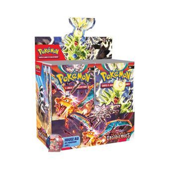 Pokémon Display Flammes Obsidiennes EV03 - 1