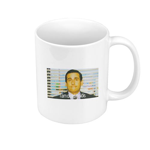 Fabulous Mug céramique I am Dead Inside The Office - Tasse et Mugs - Achat  & prix
