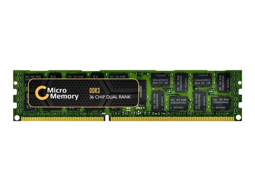 CoreParts - DDR3 - module - 16 Go - DIMM 240 broches - 1066 MHz / PC3-8500 - mémoire enregistré - ECC Chipkill - pour Lenovo Flex System x240 Compute Node; System x35XX M3; x36XX M3; x3755 M3; x3950 X5