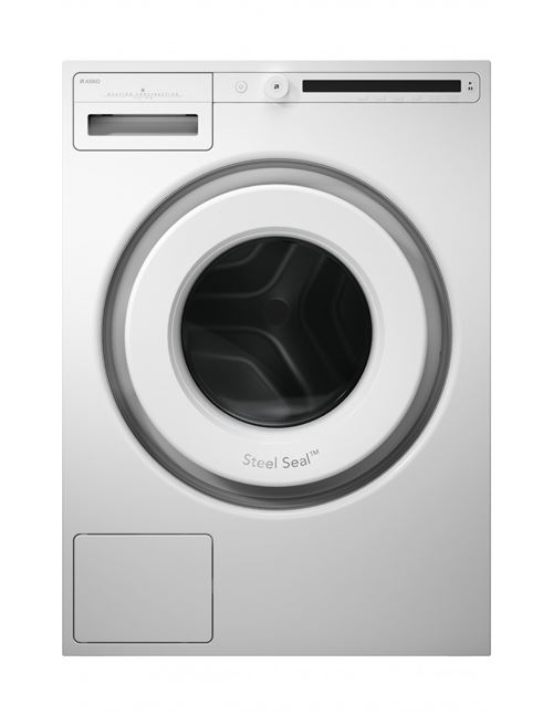 Asko Lave-Linge-8Kg-1400 Tours/Min-Ecran LCD-Classe Energetique A- Construction Quattro : Robuste, Durable Et Antivibration-Absence De Soufflet En Caoutchouc Pour Plus D''Hygiene-Tambour Active Drum-16 Programmes-Assitance Au Dosage-Moteur Induction