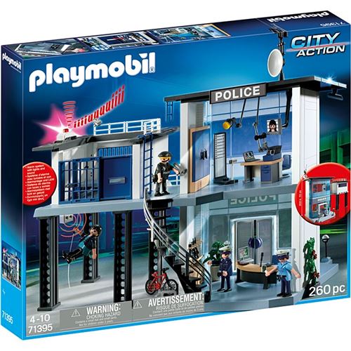 City Action Commissariat de police avec syst&egrave;me d'alarme