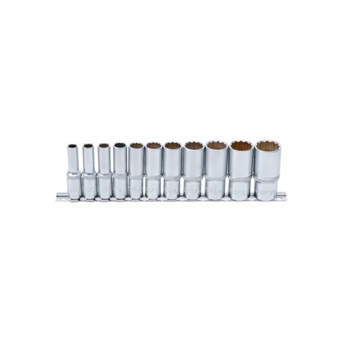 Non Communiqué Jeu De Douilles Douze Pans Longues Bgs Technic - 10 Mm - 11 Pcs - 6859