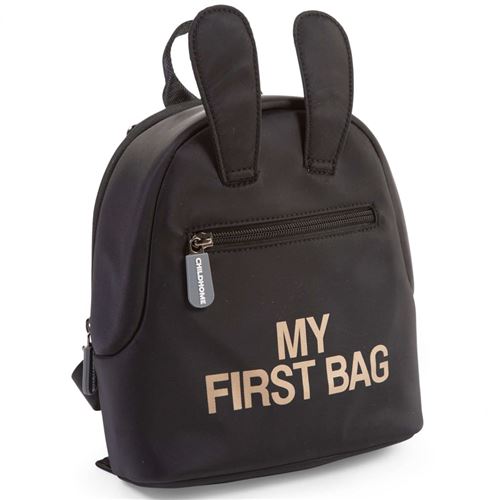 CHILDHOME Sac à dos pour enfants My First Bag Noir