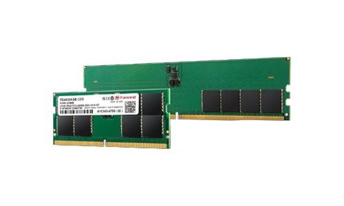 Transcend - DDR5 - module - 8 Go - SO DIMM 262 broches - 4800 MHz - CL40 - 1.1 V - mémoire sans tampon - on-die ECC
